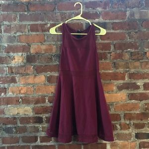 Maroon Dress